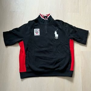 Mens Polo Ralph Lauren Big Pony Japan zip. XXL